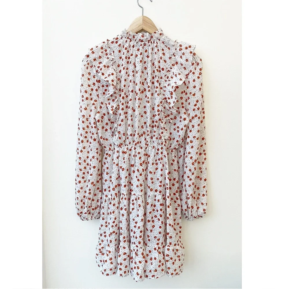 Nasty Gal Steal the Grow White Floral Mini Dress - Picture 3 of 10